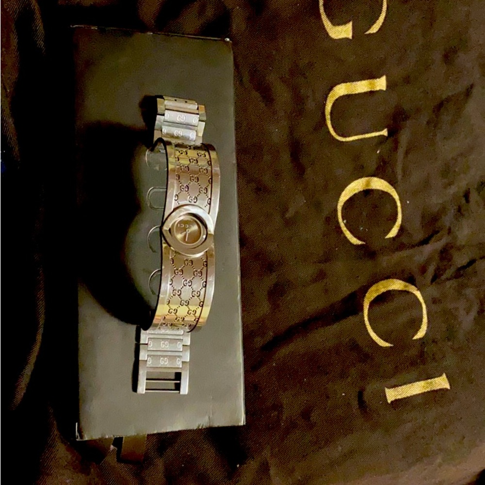 Vintage Gucci Watch wide bracelet